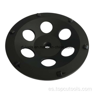 PCD Cup Cup Wheel Diamond Tools Disc para eliminación de pisos epoxi